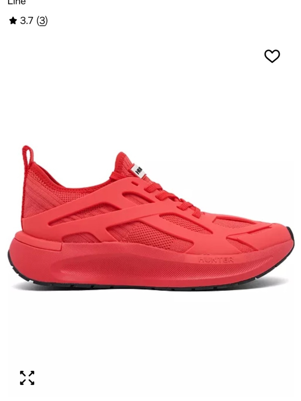 🦋Hunter Size-8
Women's Tulip Round-Toe Lace-Up Casual Sneakers from Finish Line - Picture 6 of 8